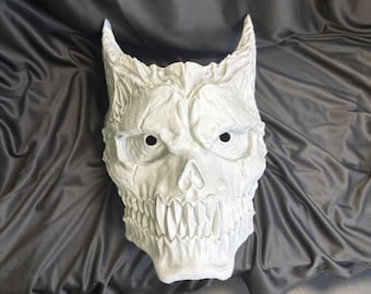 Máscara Kaiju n.° 8: accesorio de cosplay de Kafka Hibino, casco coleccionable impreso en 3D