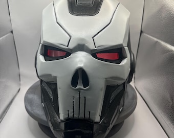 El casco de Punisher War Machine