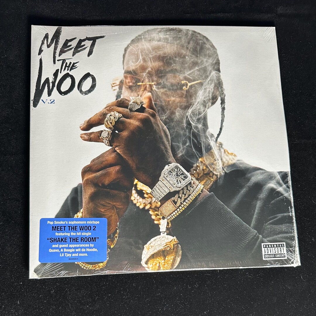 Pop Smoke - Meet the Woo 2 Black Vinyl LP NEW! - Etsy