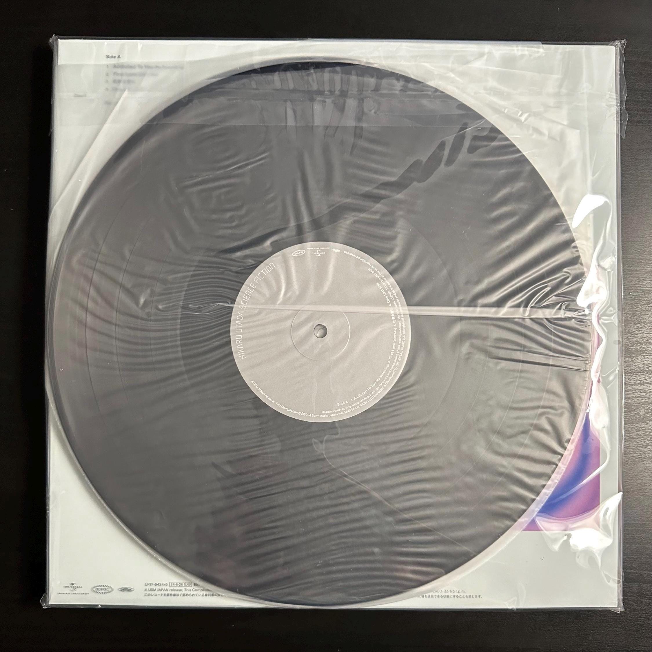 Hikaru Utada - Science Fiction Limited Japanese Import Vinyl 3 LP