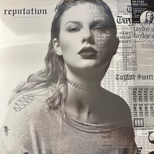 Taylor Swift - Reputation Picture Disc Vinyl LP NEW! - Etsy