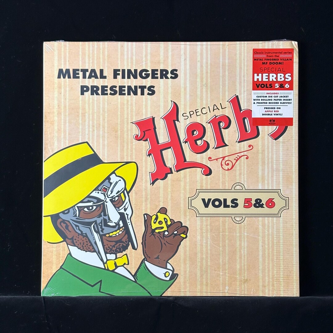 Special Herbs Vol 5 & 6 MF DOOM Red Vinyl