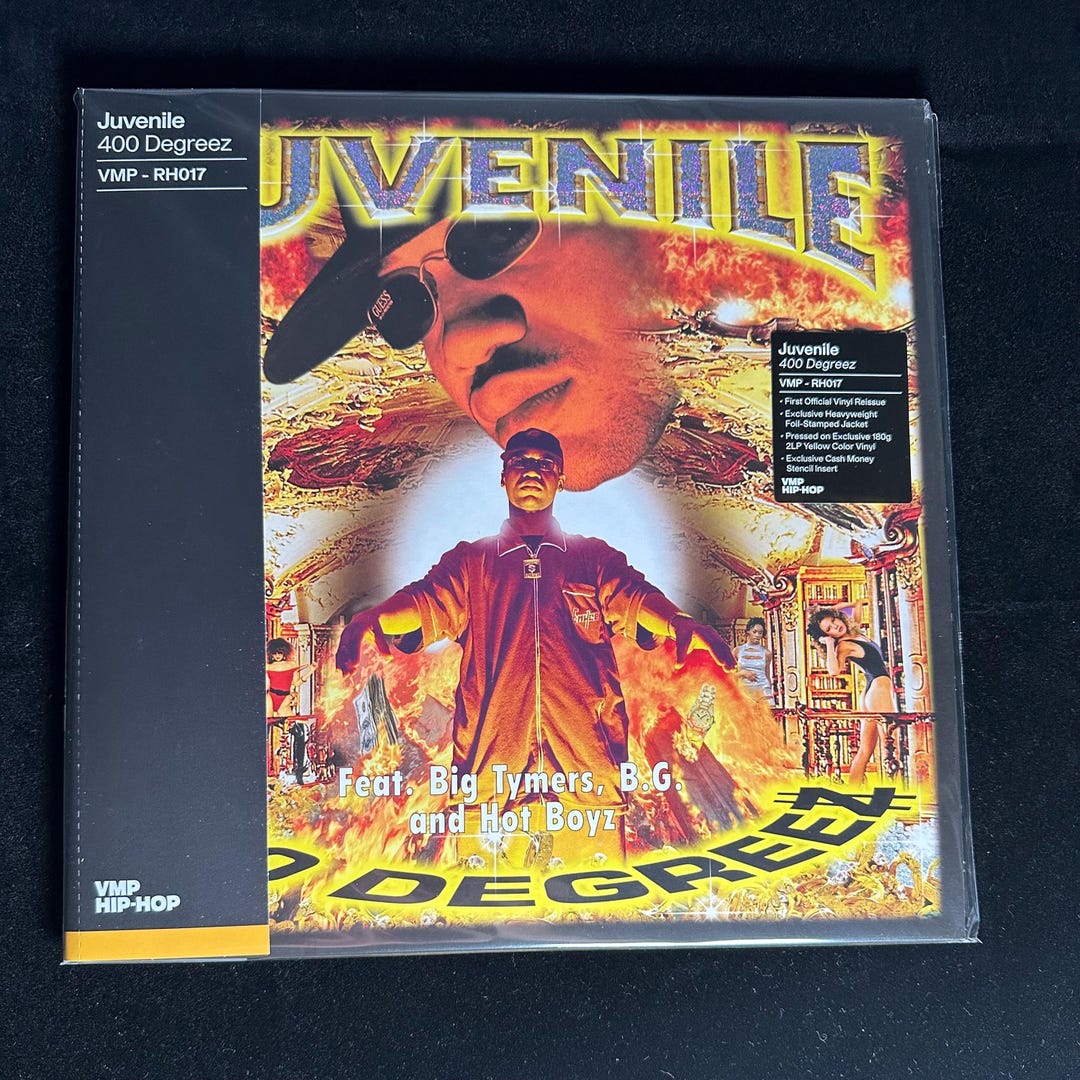 Juvenile - 400 Degreez VMP Limited Edition Yellow Vinyl LP NEW! - Etsy