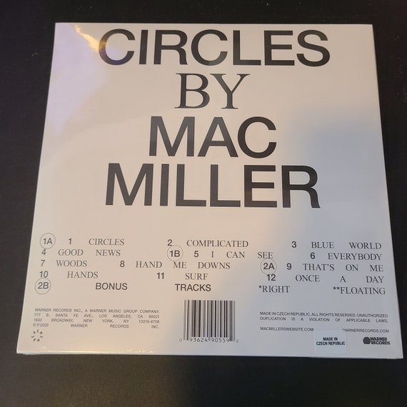 【新品未開封】Mac miller CIRCLES アナログ盤　LP Mac Miller - Circles (2xLP - Silver Vinyl)