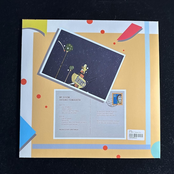 MF DOOM X Tatsuro Yamashita (tanda) Vinyl Lp City Pop Hip-hop