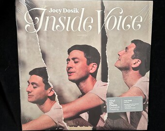 Joey Dosik - Inside Voice VMP Clear Vinyl LP NEW!