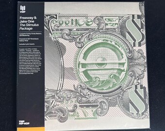 Freeway & Jake One - The Stimulus Package VMP Greenback Galaxy Vinyl 2LP NEW!
