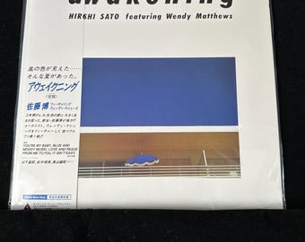Hiroshi Sato - AWAKENING Japan Press Pastel Blue Vinyl LP with Obi RARE New!