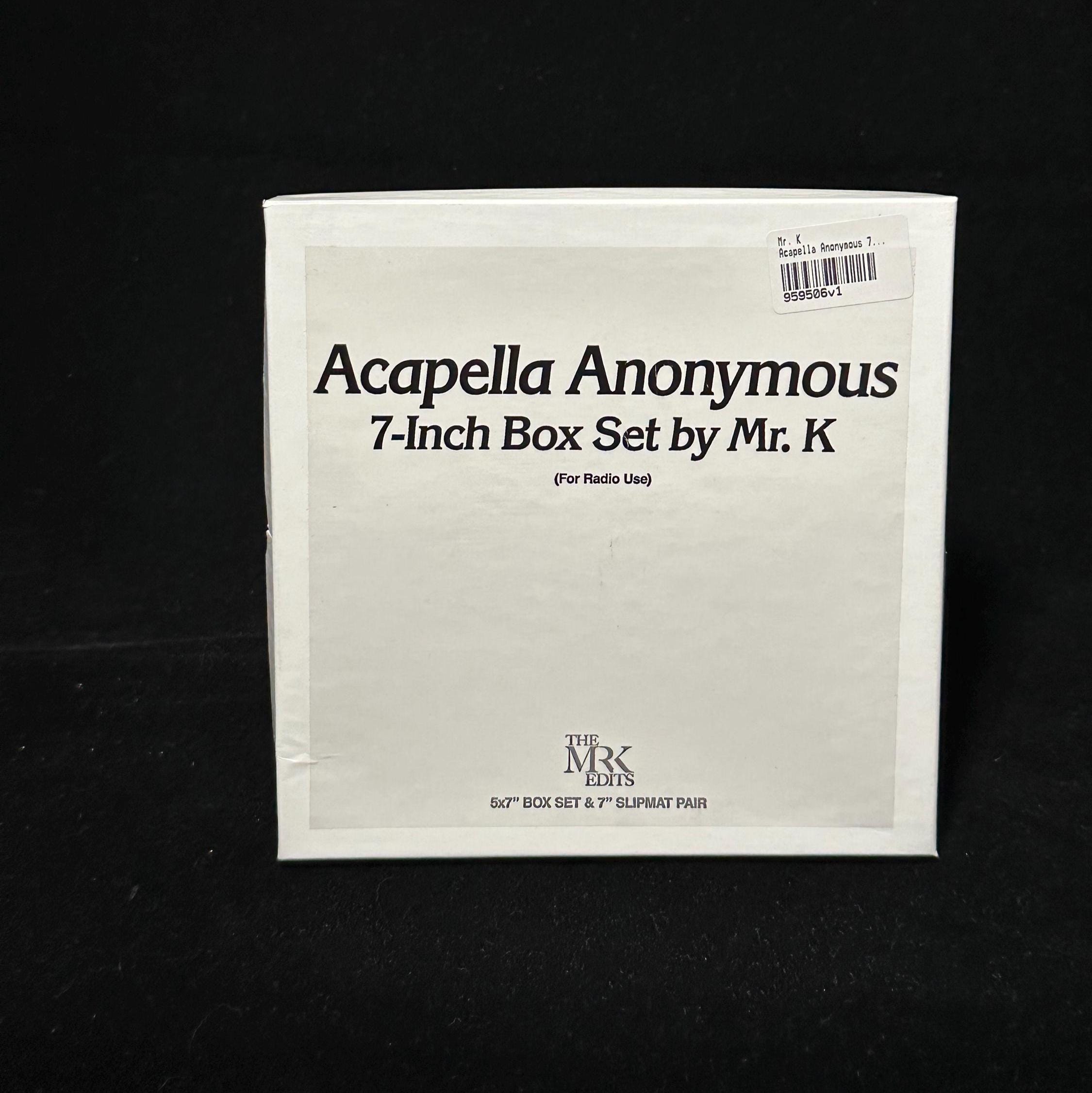 Mr. K - Acapella Anonymous 5x7