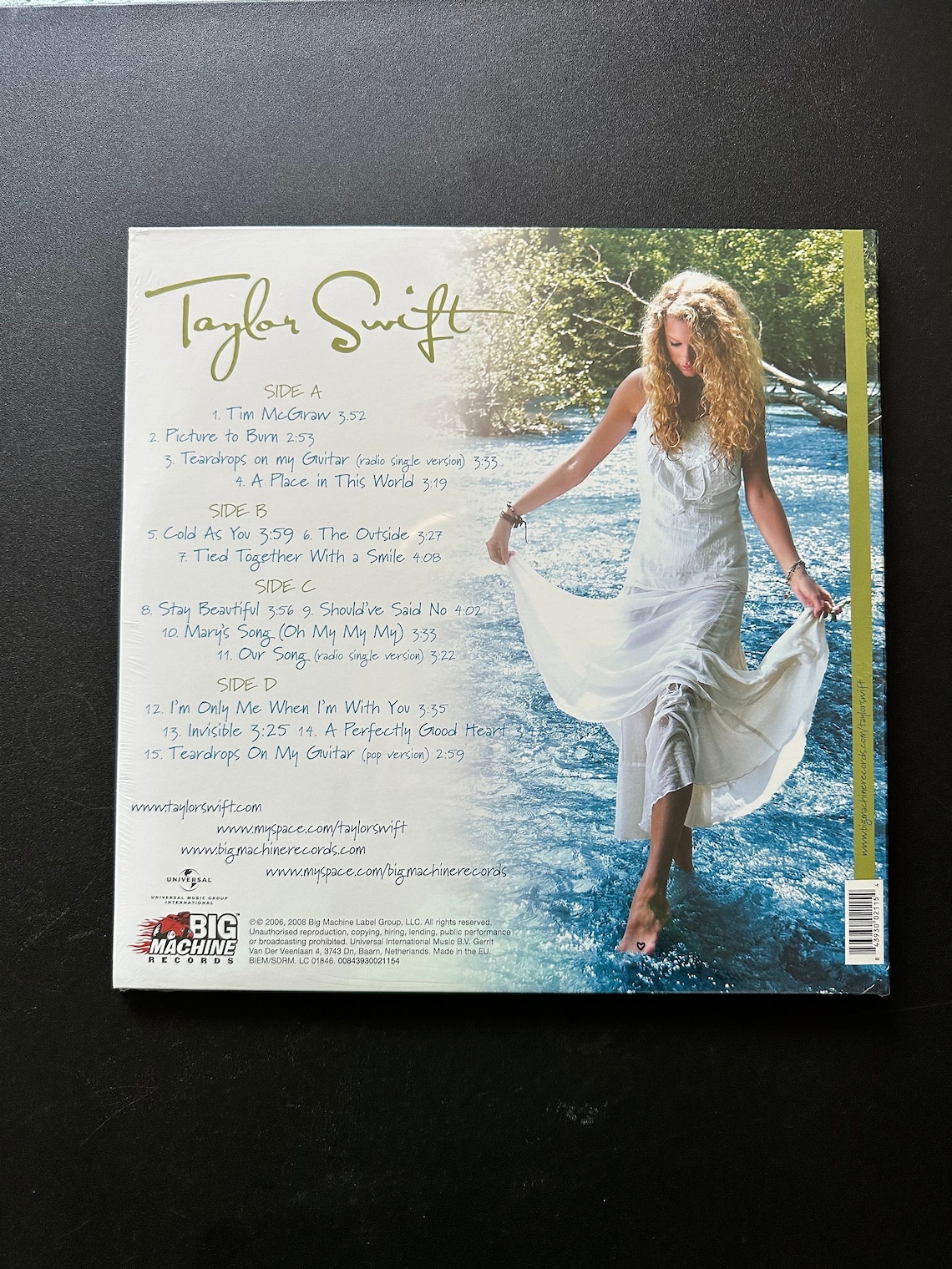 Taylor Swift Selftitled Debut Vinyl LP RARE NEW Etsy