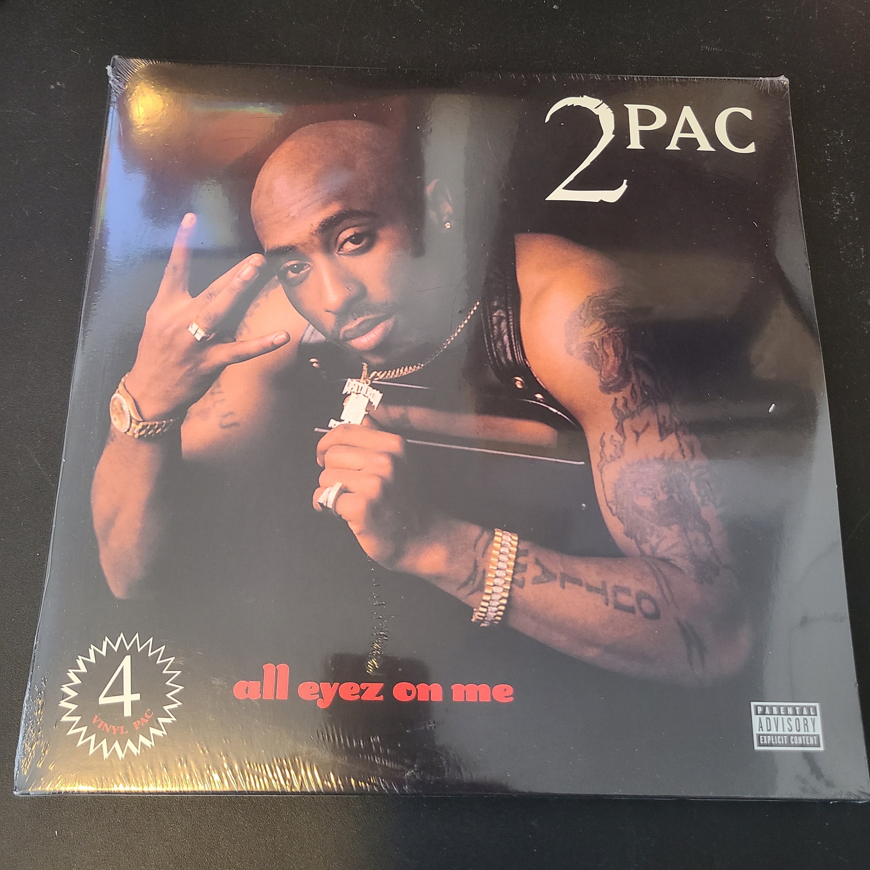 2pac All Eyez on Me Vinyl 4 LP Set NEW - Etsy