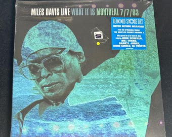 Miles Davis Live - What It Is: Montreal 1983 RSD 2022 Vinyl LP NEW!