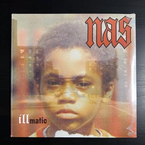 Nas Illmatic 1LP Vinyl Limited Black 12