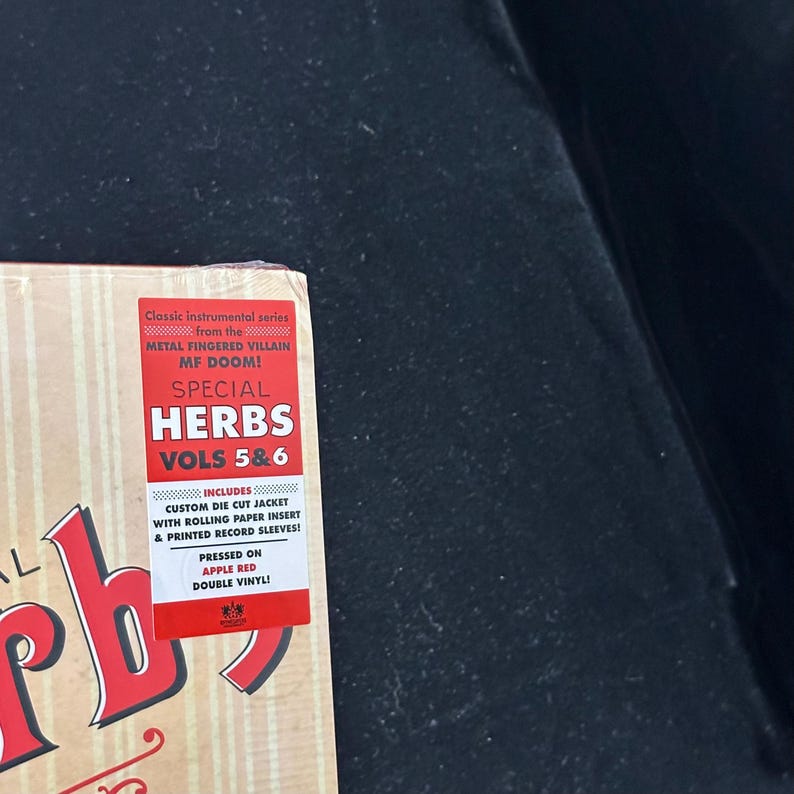 Special Herbs Vol 5 & 6 MF DOOM Red Vinyl