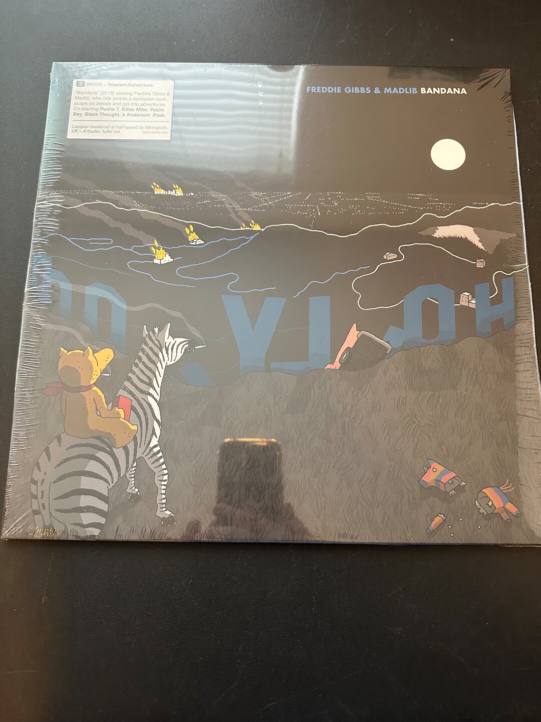 Freddie Gibbs & Madlib Bandana Vinyl LP NEW Etsy