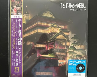 Joe Hisaishi - Spirited Away - Studio Ghibli OST Vinyl LP Japan Import NEW!