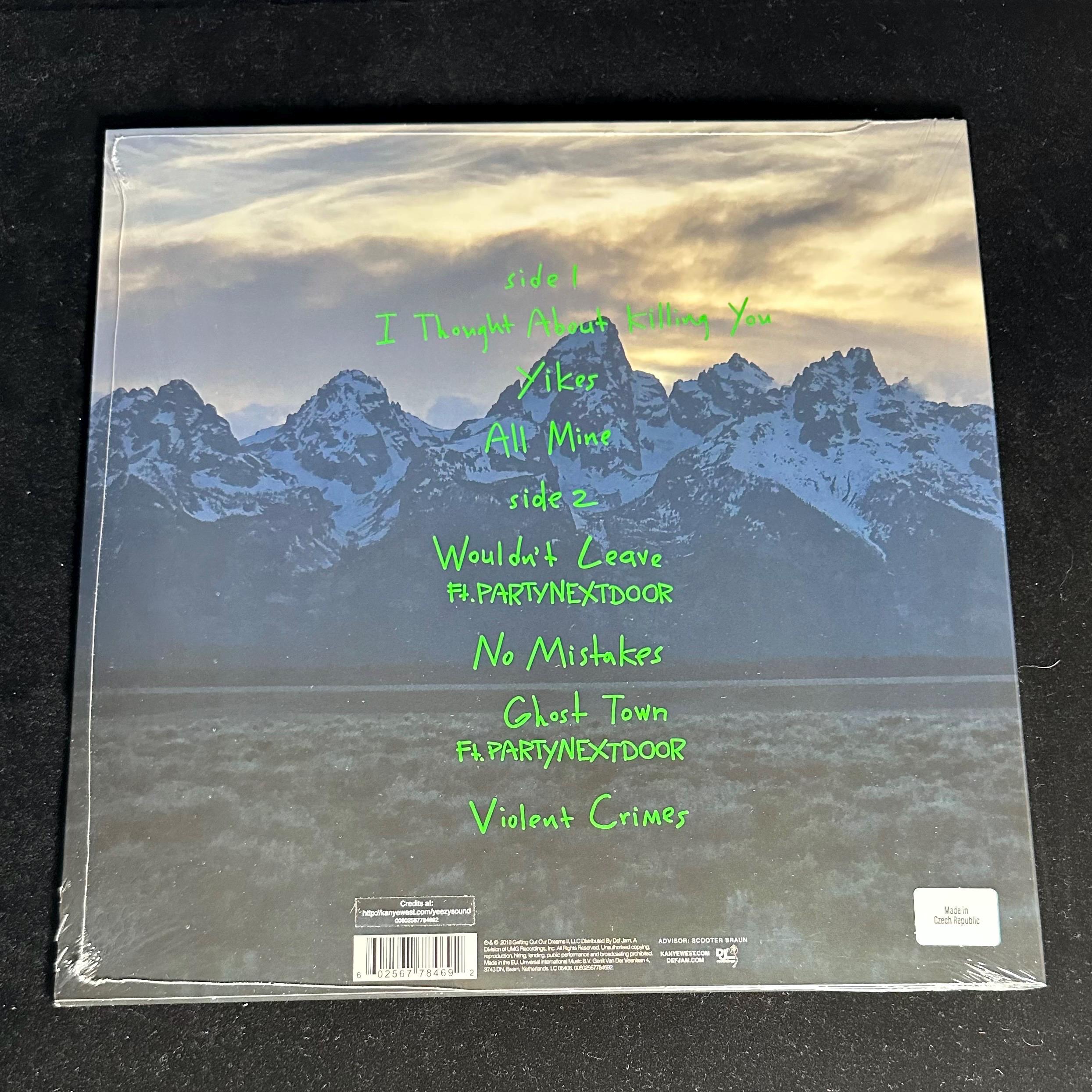 Kanye West - Ye Vinyl LP NEW! - Etsy