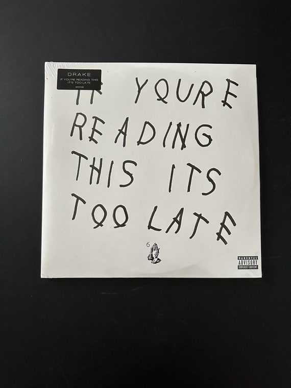 Drake - If You're Reading This It's Too Late Black Vinyl LP NEW