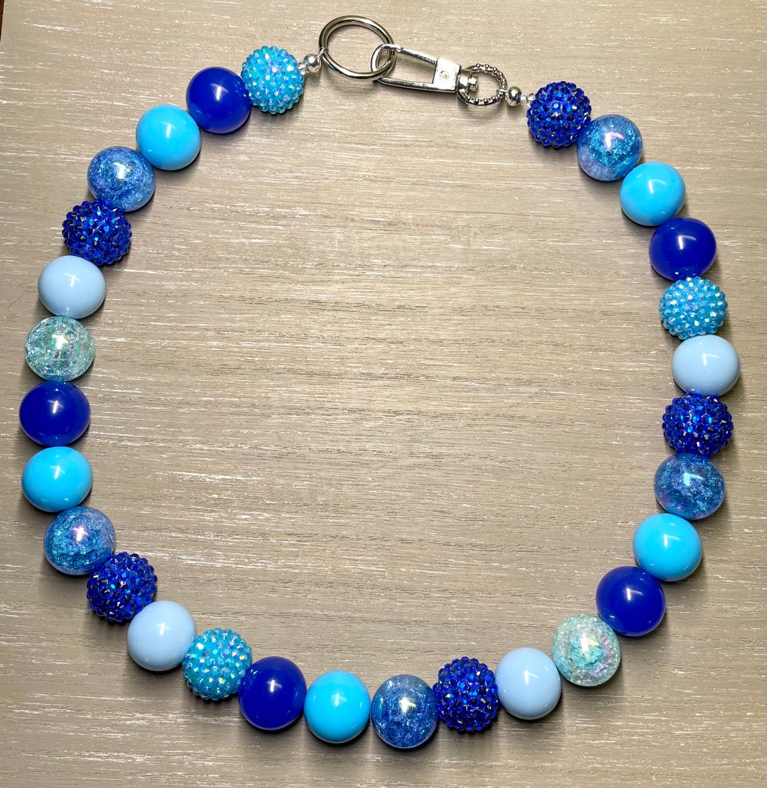 Bowser Blue DOG NECKLACE Birthday Necklacenecklace for Dogspet Gifts