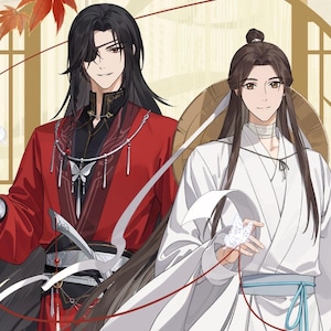 TGCF hualian art print - Heaven officials Blessing - Postcard size