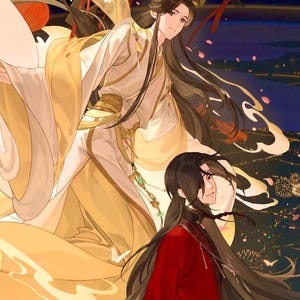 TGCF hualian art print - Heaven’s official Blessing