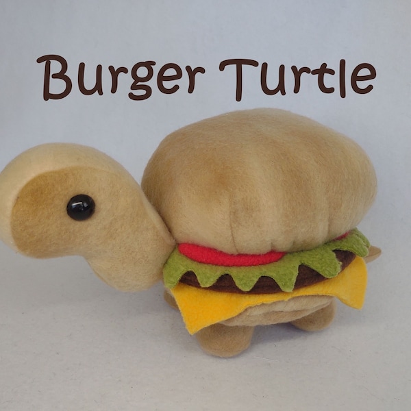 Burger Turtle Plushies!