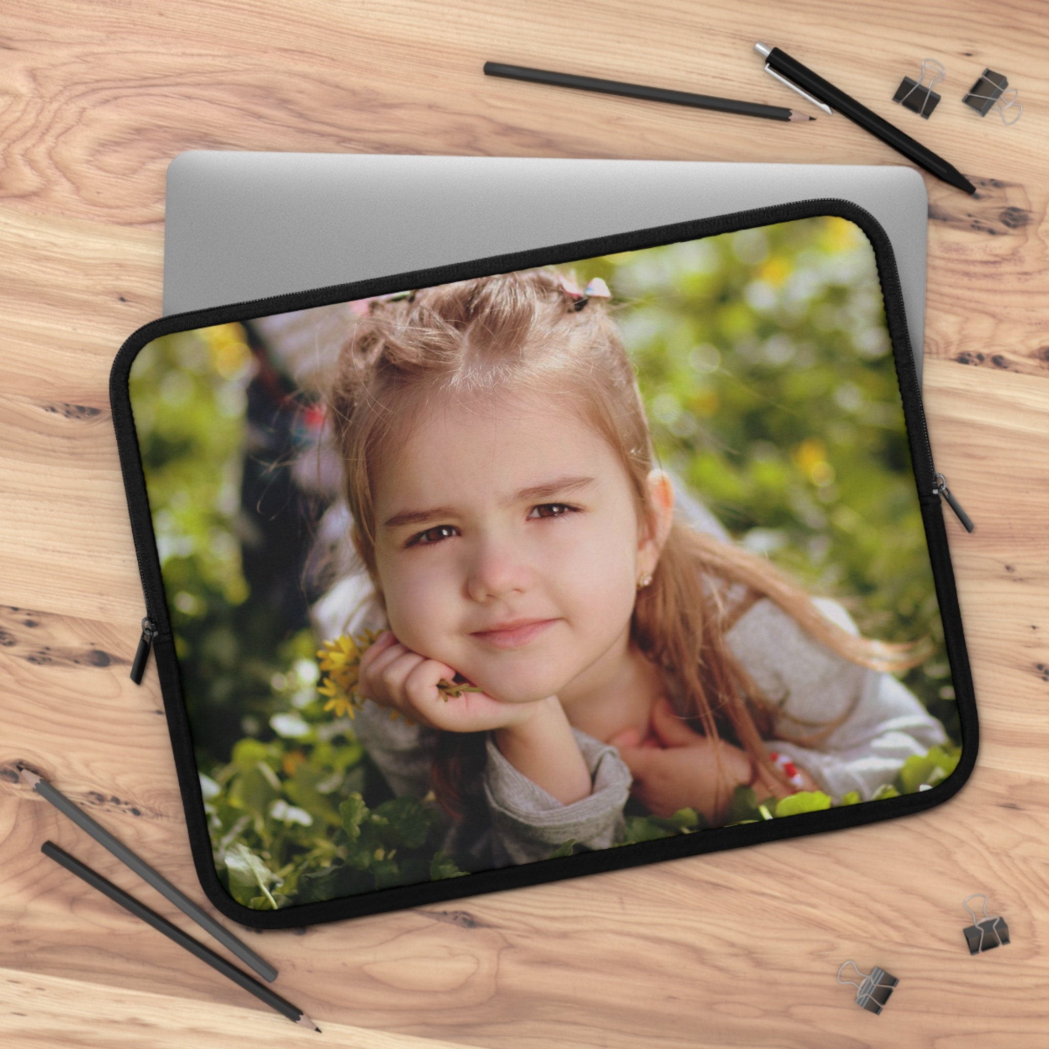 Custom Photo Laptop and Tablet Sleeve Personalized Tablet Etsy