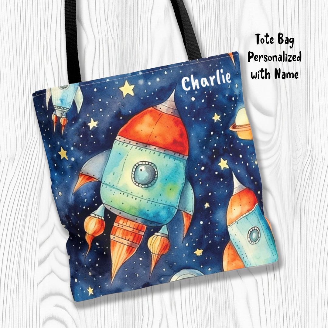 Personalized Spaceship Tote Bag All Over Printed Tote Personalized personalized-spaceship-tote-bag-all-over-printed-tote-personalized
