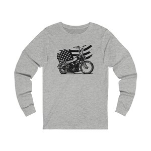Motorcycle Long Sleeve T-shirt Motorcycle Shirt Bike Lover - Etsy