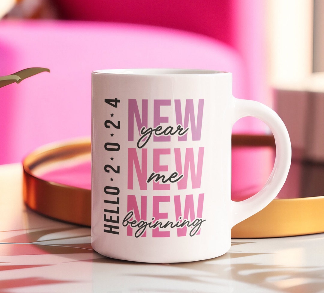 New Year Mug Daily Affirmation Mug, new Year New Beginnings, New Year