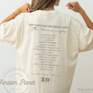 Album CD COMFORT COLORS Dramione Tee, Draco Crewneck,Manacled,Bookish Pullover,Manor Sweater,Fanfiction gift,Manacled Merch,Fandom Gift