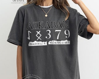 Camiseta de colores cómodos del prisionero mago: Camiseta de fandom literario
