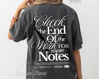 Fanfiction Comfort Colors Tee, Dramione Fandom Shirt
