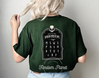 Manacled Runes T-Shirt: Draco Inspired Fandom Gift