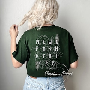 Malfoy runes tshirt, Draco shirt, Manacled tshirt, Manor shirt, Manacled Shirt, Manacled runes, Fandom Gift, dramione gift, Fanfic Lover