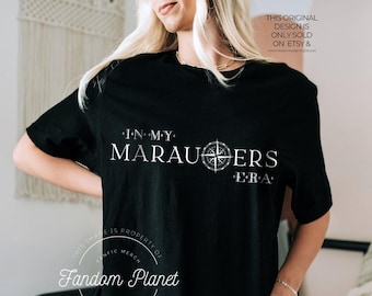 Camiseta de la era M A R A U D E R S: regalo de fandom de fanfiction literario