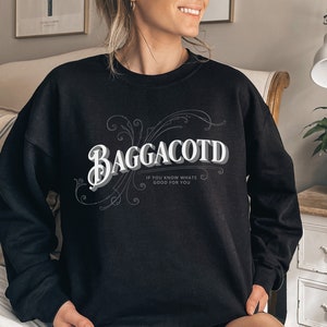 BAGGACOTD Crewneck: Spicy Romance Book Lover Gift