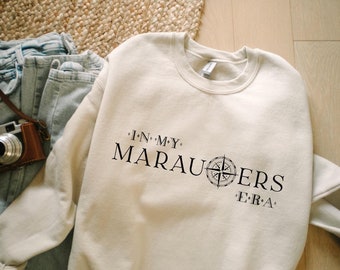 M A R A U D E R S Era Crewneck: Bookish Fanfiction Pullover