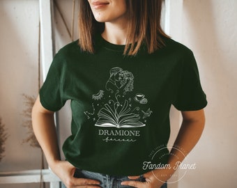 Dramione Book T-Shirt: Fanfiction Fandom Gift