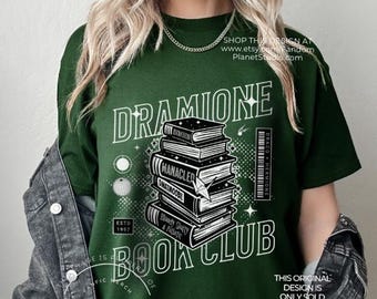 Dramione Bookclub Tee, Manacled Fanfiction Shirt
