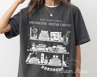Bookcase COMFORT COLORS Dramione Tee, Draco Crewneck,Manacled,Bookish Pullover,Manor Sweater,Fanfiction gift,Manacled Merch,Fandom Gift