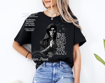 ダークロード・コンフォートカラーズTシャツ、ドラミオーネのブックファンフィクションギフト