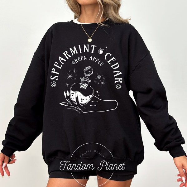 Love Potion Crewneck,Draco Shirt,Bookish Pullover,Manor Sweater,Fanfiction gift,Manacled,Valentines Fandom Gift,Dramione gift,booktok gift