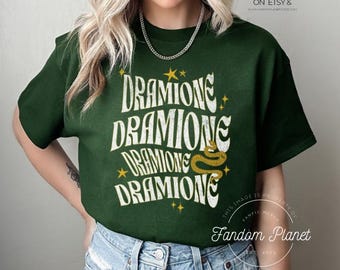 Dramione Fanfic T-shirt: Bookish Fandom Tee