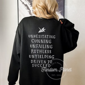 Manacled Runes Crewneck: Dramione Fanfic Gift