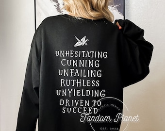 Manacled Runes Crewneck: Dramione Fanfic Gift