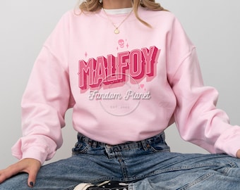 Valentines Draco Crewneck, Bookish Fandom Sweater