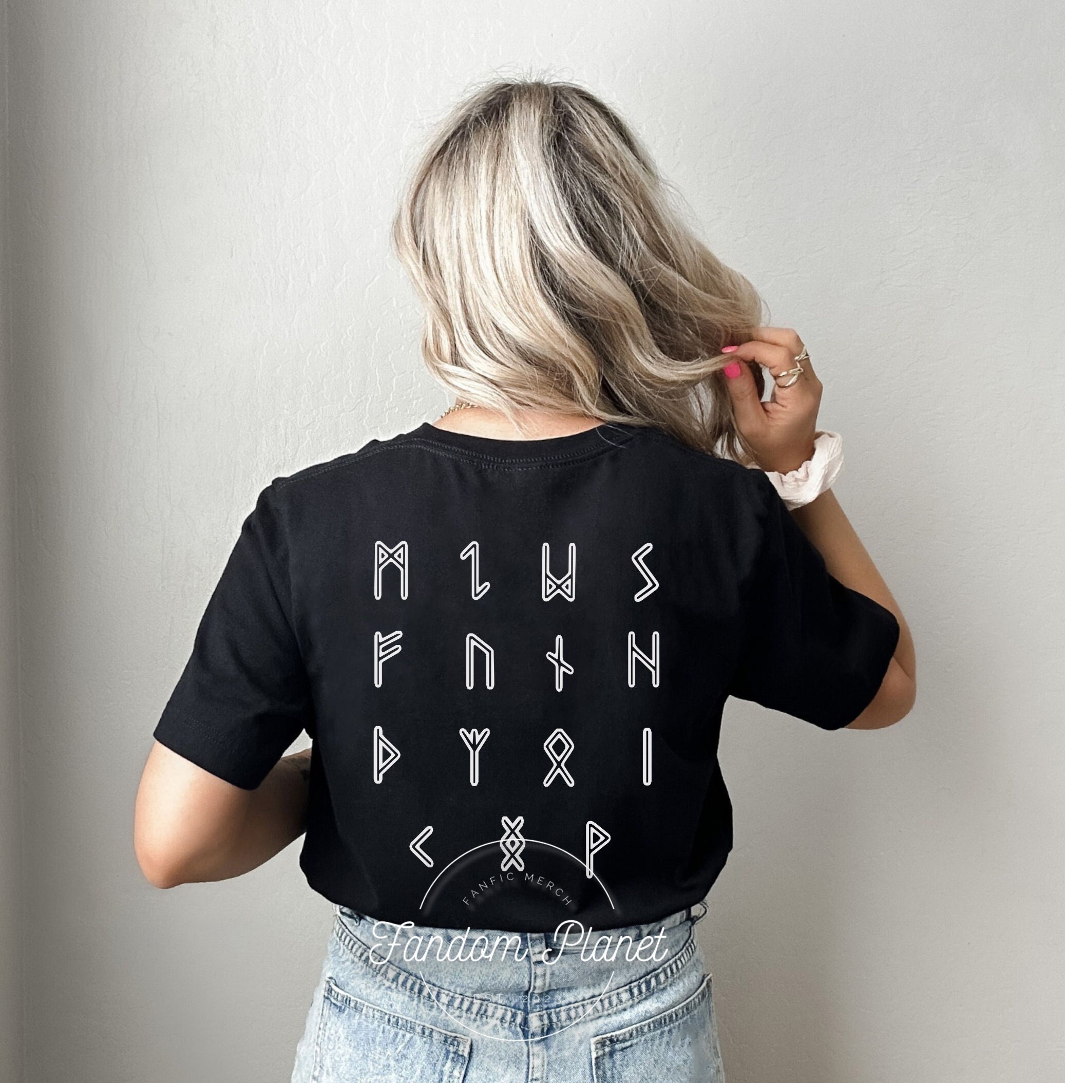 Manacled Runes Tee: Dramione Bookish Fandom Shirt