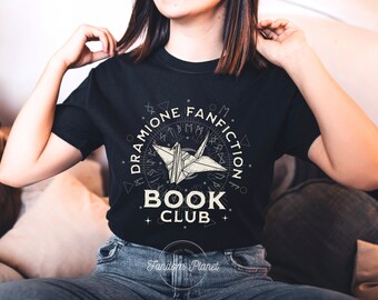 ドラミオン・ブッククラブ・シャツ：ドラコ・マルフォイ・ファンフィクションTシャツ