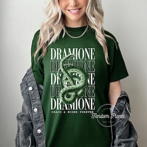 Dramione Snake Tee: Draco & Hermione Fanfiction Shirt